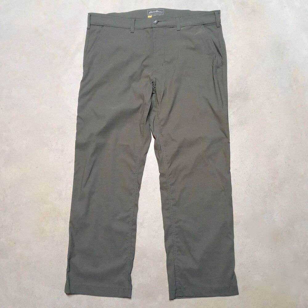 Eddie Bauer Travex Pants Size 38x30 Hiking Utility Chino Straight Fit